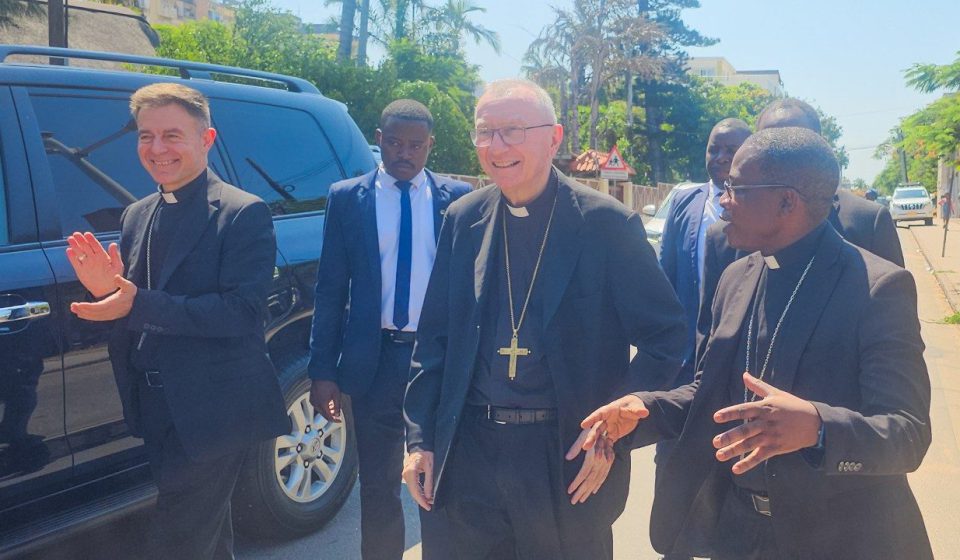 O Cardeal, Secretário de Estado,  Pietro Parolin,  em Moçambique – Vatican News